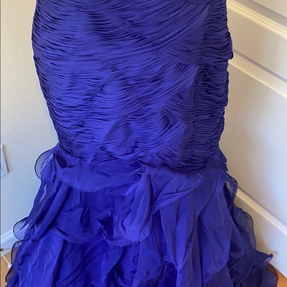 Ruffled Embellished Evening Prom Gown Dulcci Vetan - Picture 5 of 15